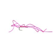 Fario Fly Crazy Worm Pink