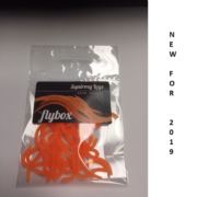 Flybox® Super Stretch Legs For The Squirmy Wirmy - Neon Orange