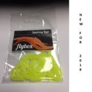 Flybox® Super Stretch Legs For The Squirmy Wirmy - Fl Yellow